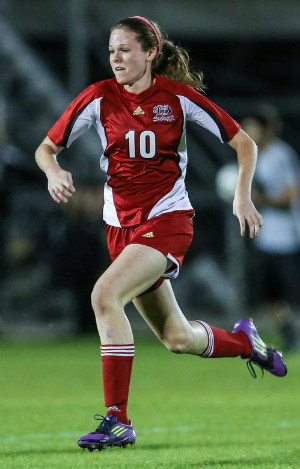 girls club soccer player Alana Hockenhull