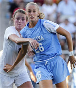 north carolina women's college soccer player Caroline Lindquist