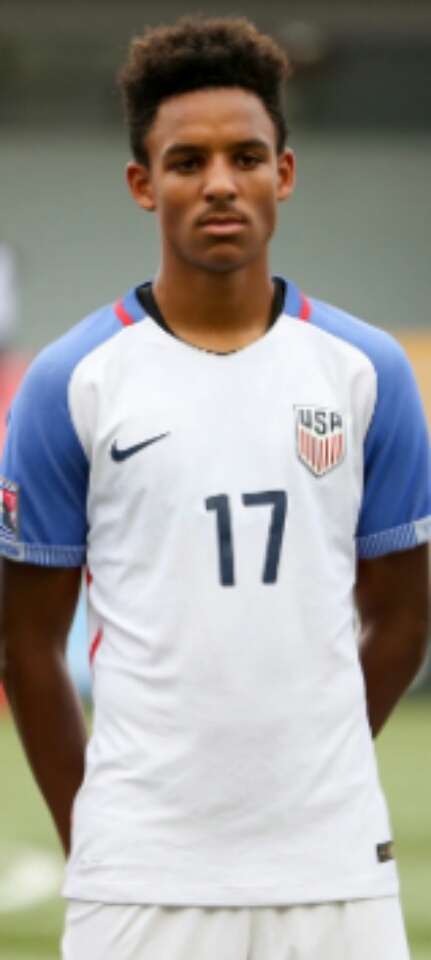 US Soccer Under-17 Men's National Team Forward Bryan Reynolds Jr. #27