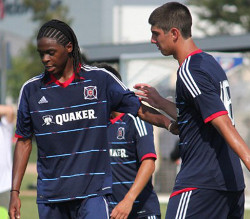 club soccer players Jeff Farina and Marcus Epps