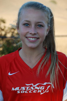 club soccer player mustang sc rachel speros