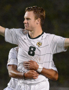 college soccer player Mac Pridham