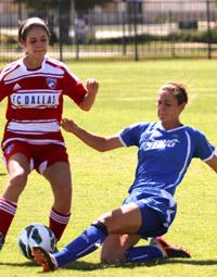 girls club soccer player julie james