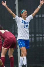 duke women's college soccer player kim decesare