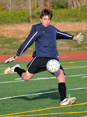 club soccer player Justin Vom Steeg