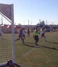 Girls club soccer players ODP