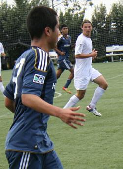 Jorge Miranda, boys club soccer, la galaxy