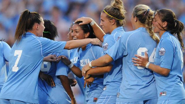 Tar Heels Ease Past UNC Greensboro 2-0