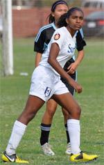 girls club soccer player Catarina Macario