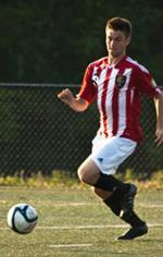 umbc men's college soccer player pete caringi