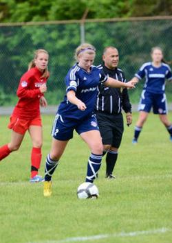 Hannah Goff, girls club soccer, UMBC