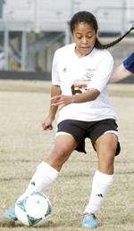 girls club soccer player dominique martinez