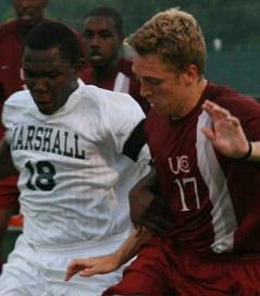 college soccer player rob vincent