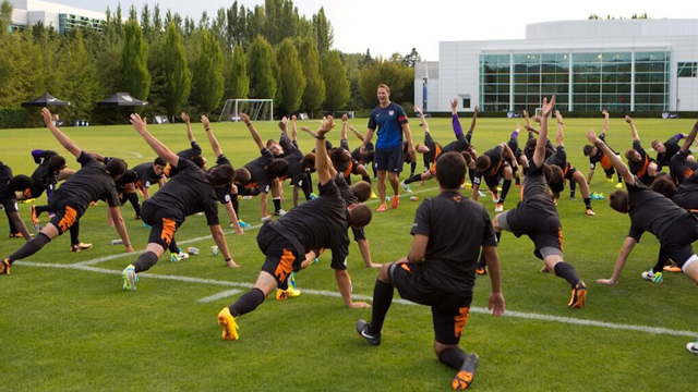 Nike Headquarters Hosts U18 MNT Combine