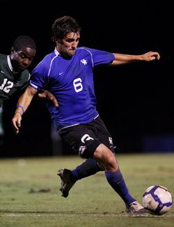 kentucky mens college soccer player matt lodge