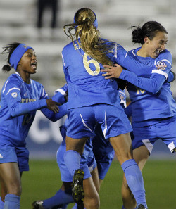 UCLA bruins celebrate title