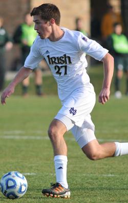 Patrick Hodan, Notre Dame, college soccer