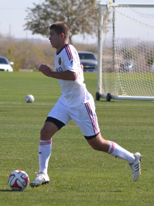 Erik Holt RSL AZ club soccer