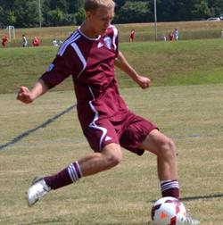 Tanner Roberts, boys club soccer, Carolina Rapids