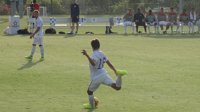 U.S. U20 MNT passes measuring test