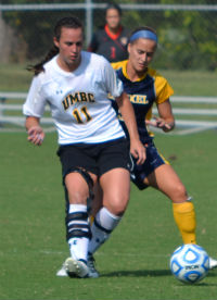 midfielder jessy brown UMBC