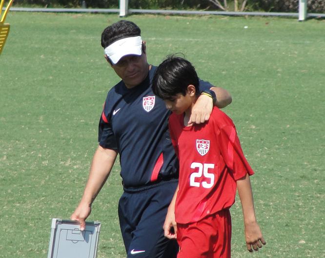 Hugo Perez, boys club soccer