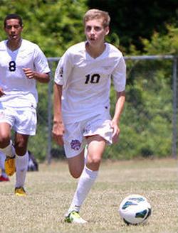 Jeffrey Frantz, boys club soccer, college commitments