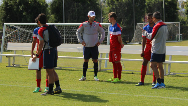 Javier Perez discusses U.S. U18 MNT camp