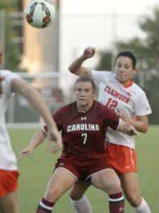 south carolina clemson women's soccer