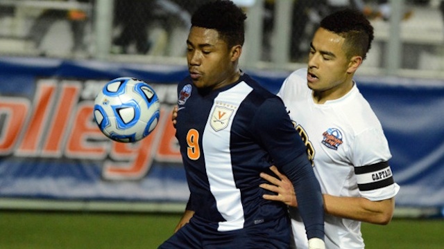 Virginia beats UMBC 1-0, books finals spot