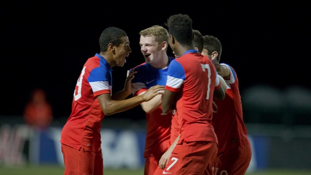 U17 MNT destroys Cuba 5-0 in group opener