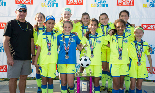 So Cal Blues, Cal South, girls club soccer