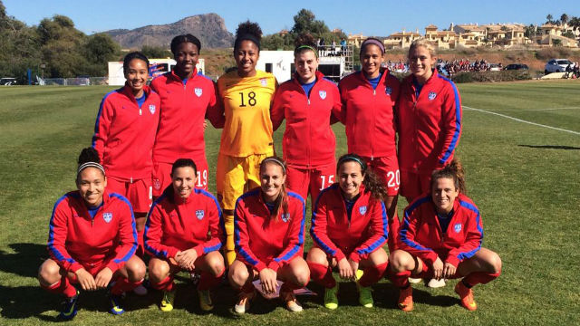 U23 WNT enjoys successful European trip