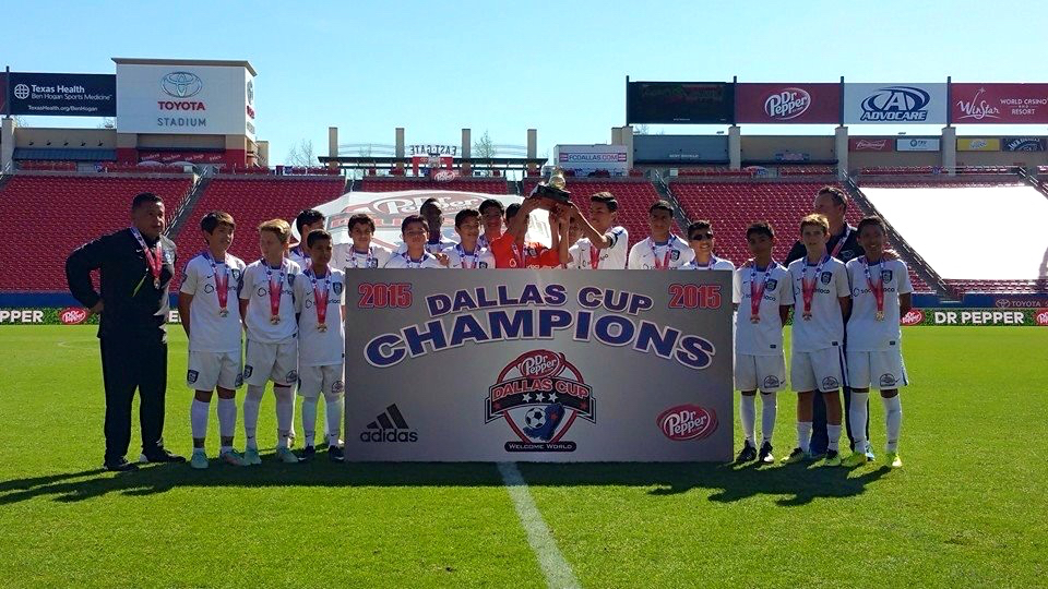 Champions crowned at Dallas Cup