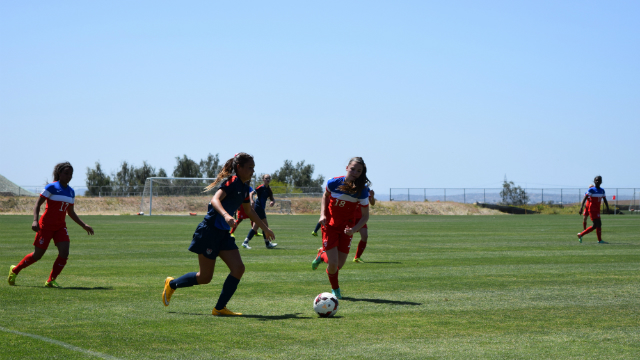 U17s and U16s square off at camp