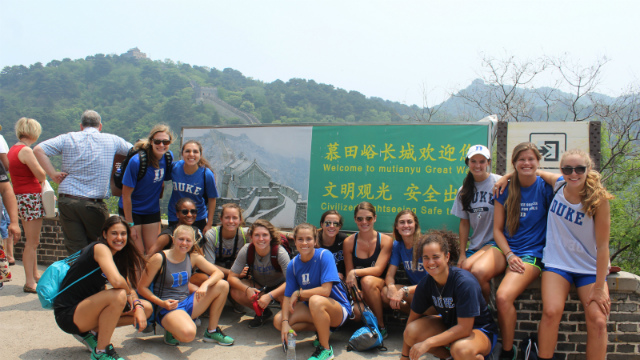 Duke experiences unique trip to China