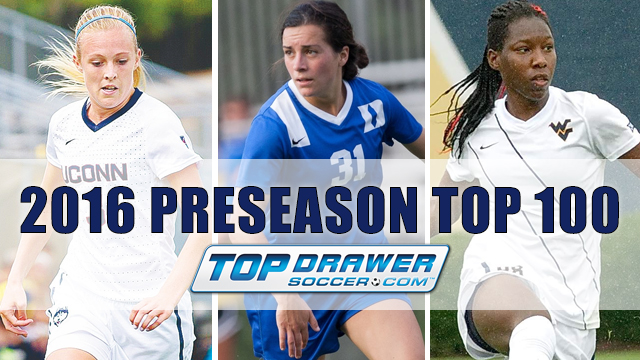 Women's DI Preseason Top 100 revealed