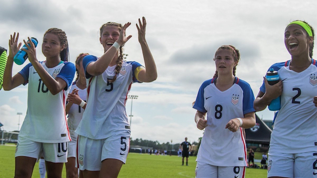 U.S. U15 GNT wins CONCACAF Championship