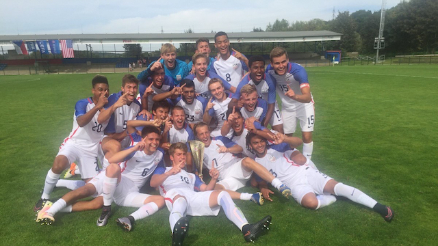 U18 MNT wins international tournament