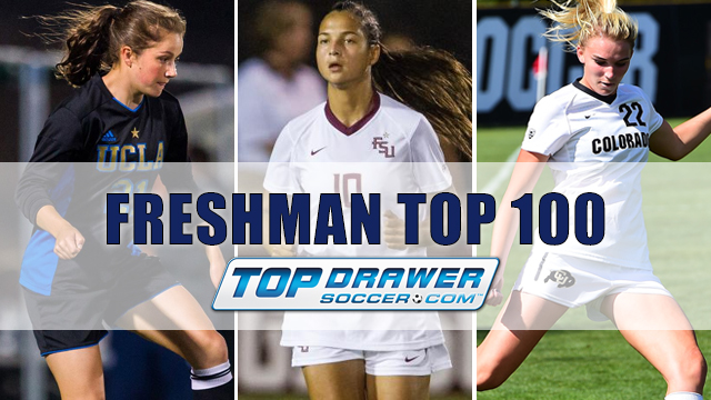 Women's DI Top 100 Freshman list revealed