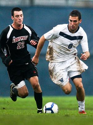 villanova men's college soccer player