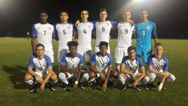 U.S. U17 MNT fall at 2016 IMG Cup