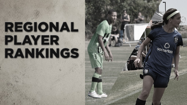 Regional Rankings Boys 2019 Spring update