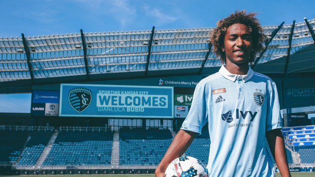 U.S. U15 BNT forward signs with Sporting KC