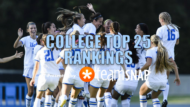 TDS Women's DI Top 25: September 4