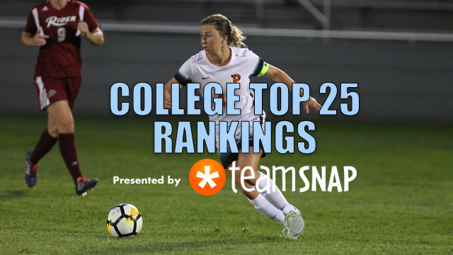 TDS Women's Division I Top 25: September 11