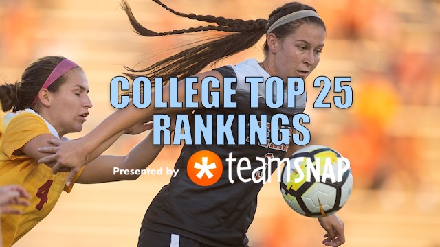 TopDrawerSoccer Women’s Top 25: Sept. 25