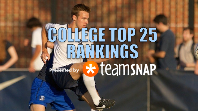 TopDrawerSoccer Men’s Top 25: Oct. 9