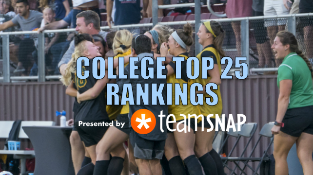 TopDrawerSoccer Women's DI Top 25: Nov. 20