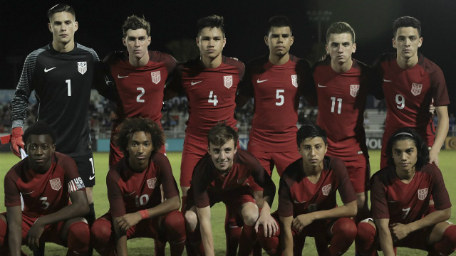 U.S. U17s top U16s in intrasquad scrimmage